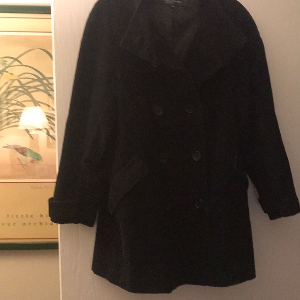 Very cool corduroy coat with stand up collar